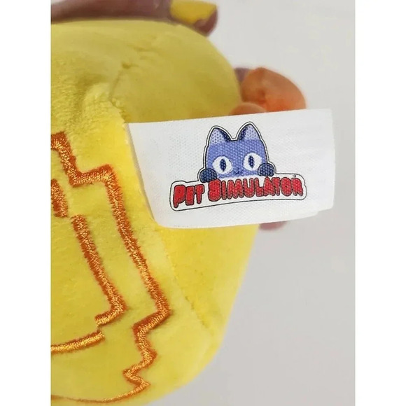 Pet Simulator Series 2 Pixel Yellow Chick Plush Phatmojo 4" - Picture 6 of 8